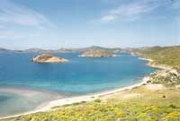 Countryside and Beaches of Patmos Island