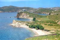 Countryside and Beaches of Patmos Island