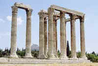 Temple of Olympian Zeus - Athens / Greece