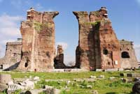 PERGAMUM - THE TEMPLE OF SERAPIS - THE RED BASILICA