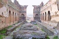 PERGAMUM - THE TEMPLE OF SERAPIS - THE RED BASILICA